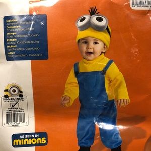 Minion Halloween costume 3T-4T toddler/Infant